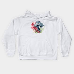 Betta Fish Kids Hoodie